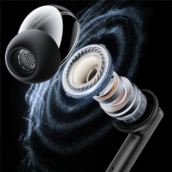 Бездротові Bluetooth навушники WiWU T33 ANC Pro Wireless Earbuds BT 5.4 Black