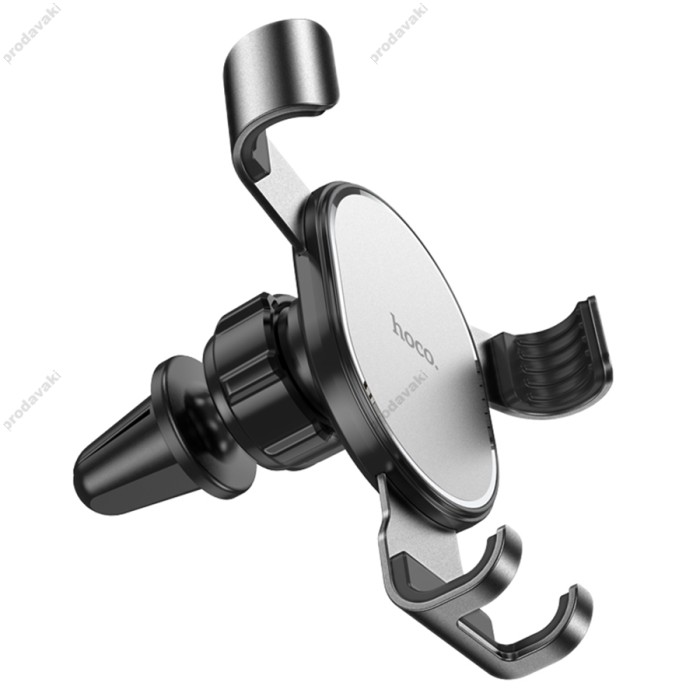 Автомобільний тримач Hoco CA56 Plus Armor metal gravity Car holder Black