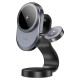 Автомобільний тримач із бездротовою зарядкою Hoco HW28 xcelso 2-in-1 wireless (center console) 15W Black