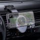 Автомобільний тримач із бездротовою зарядкою Hoco HW28 xcelso 2-in-1 wireless (center console) 15W Black