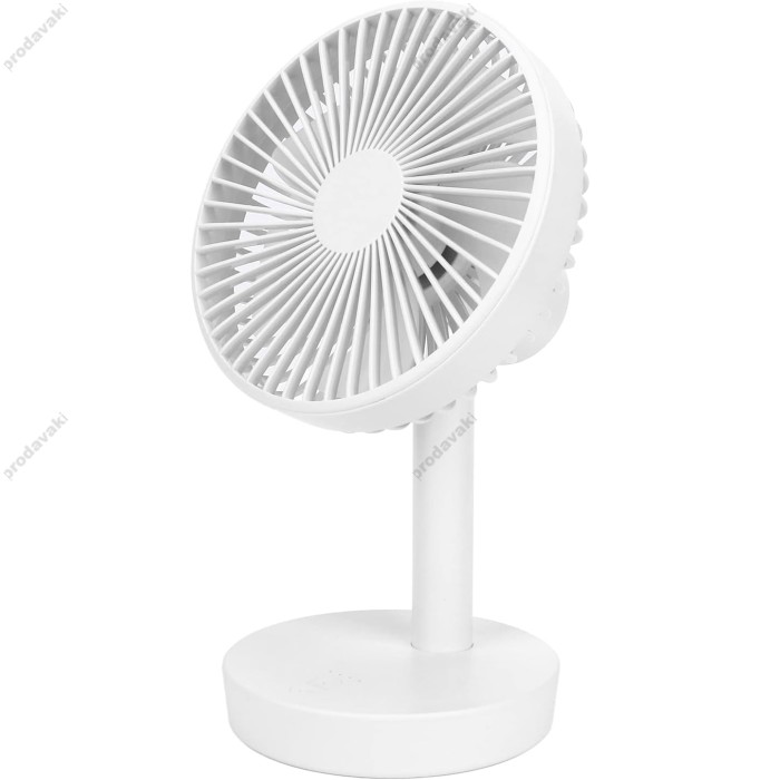 Портативний міні вентилятор CH WT-F52 White