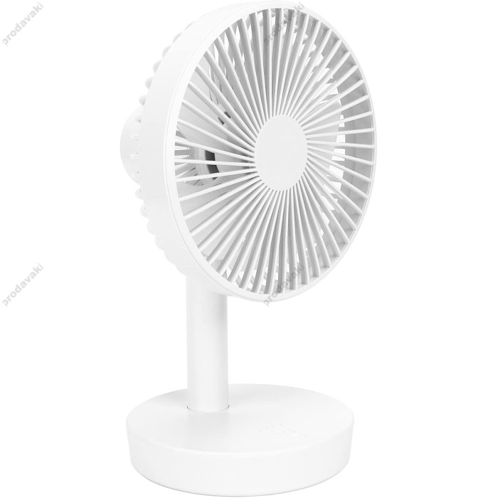 Портативний міні вентилятор CH WT-F52 White