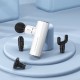 Фітнес-масажер для м'язів Hoco HP50 electric mini silent Massager 10h White