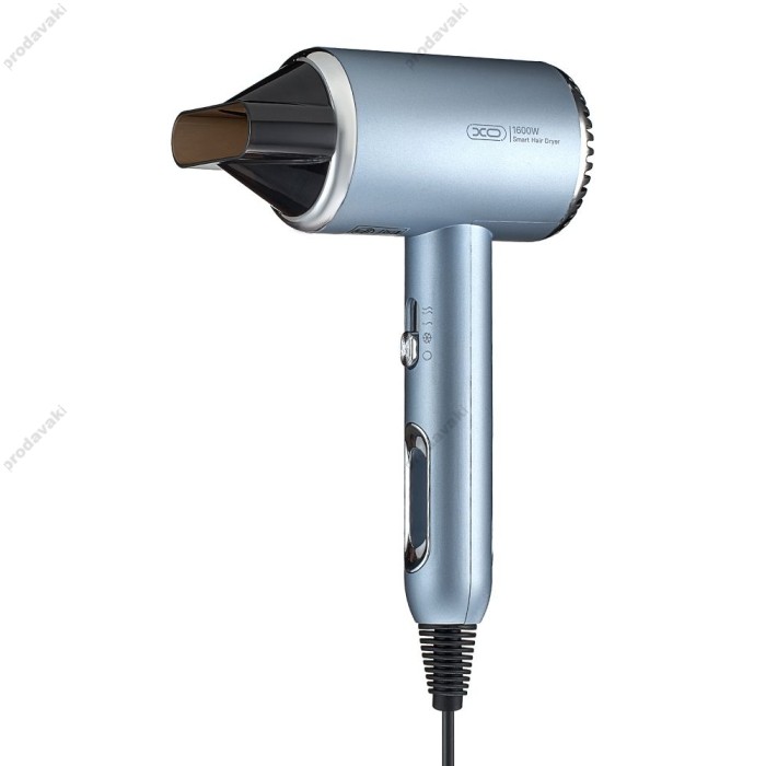 Фен XO CF2 Handheld Temperature Control Hair Dryer 1600W Blue