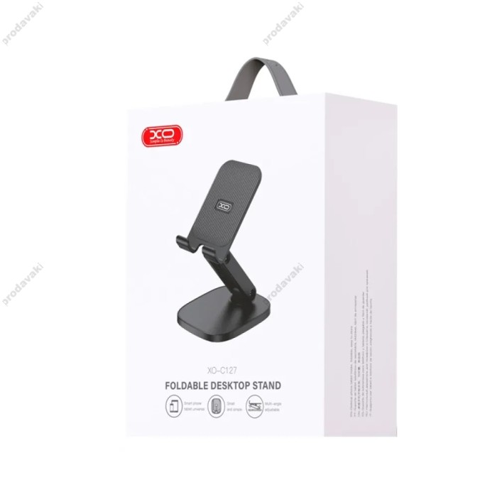 Настільний тримач XO C127 Fashionable and colorful desktop phone holder Black
