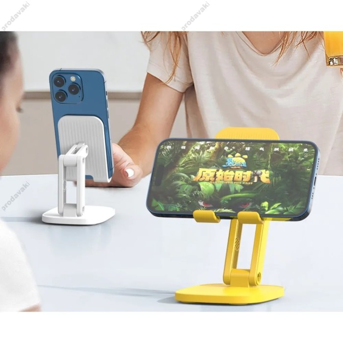 Настільний тримач XO C127 Fashionable and colorful desktop phone holder White