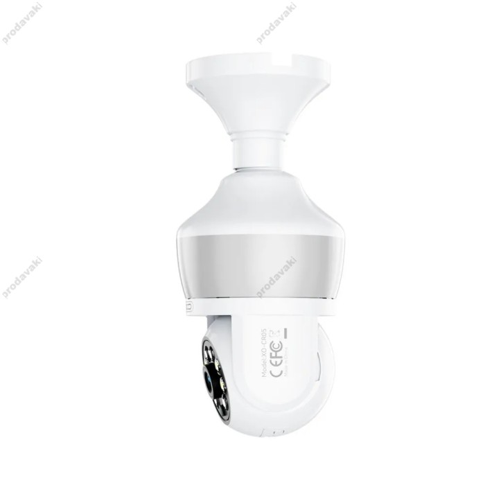 Камера відеоспостереження XO CR05 Upgraded Magic Bulb 300W Pixel Camera White