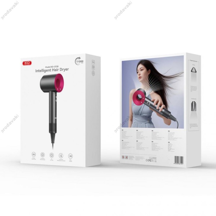 Фен XO CF28 Smart High Speed Hair Dryer black