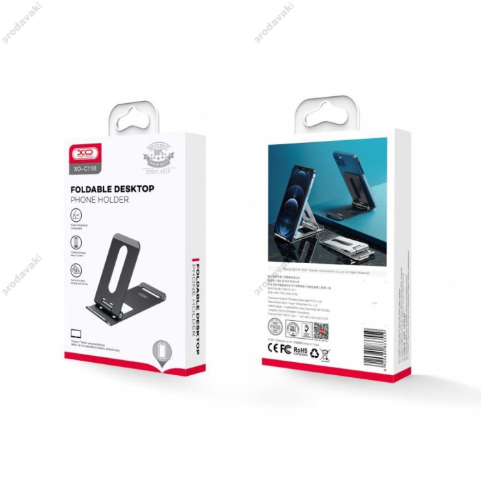 Настільний тримач XO C116 Desktop Phone Holder Black