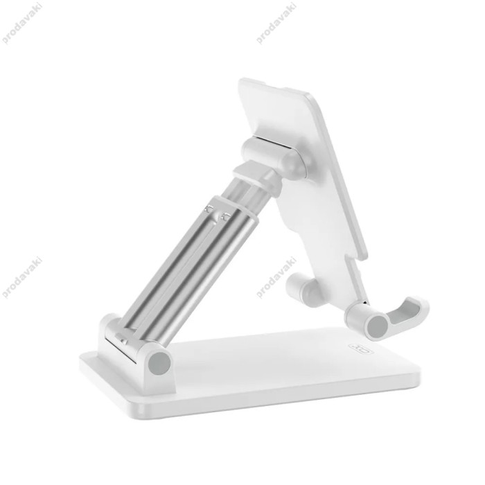 Настільний тримач XO C134 Flat plastic desktop tablet holder White