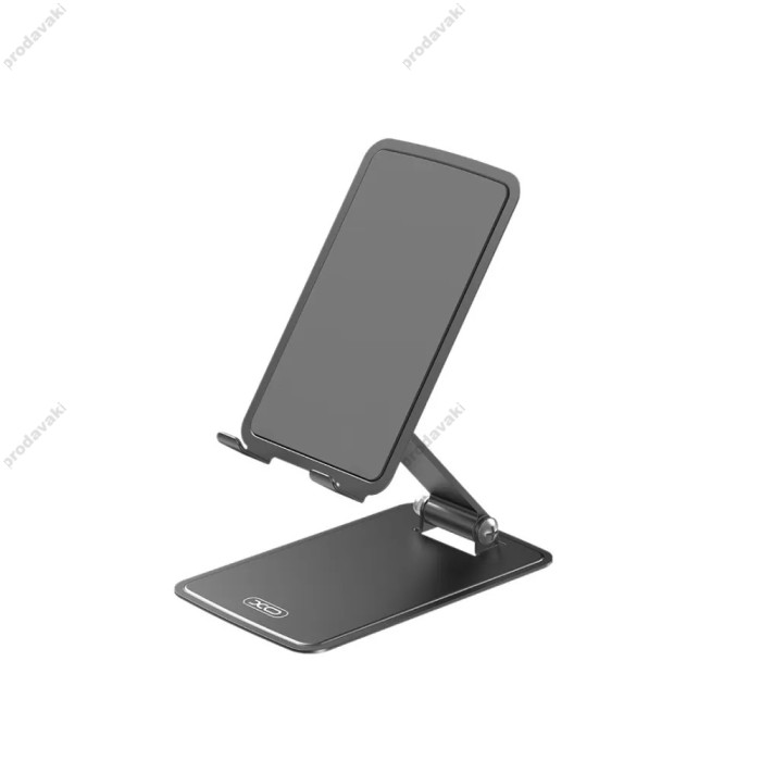 Настільний тримач XO C135 Mobile phone metal desktop bracket Black
