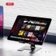 Настільний тримач XO C136 Small flat hollow all metal tablet holder Black