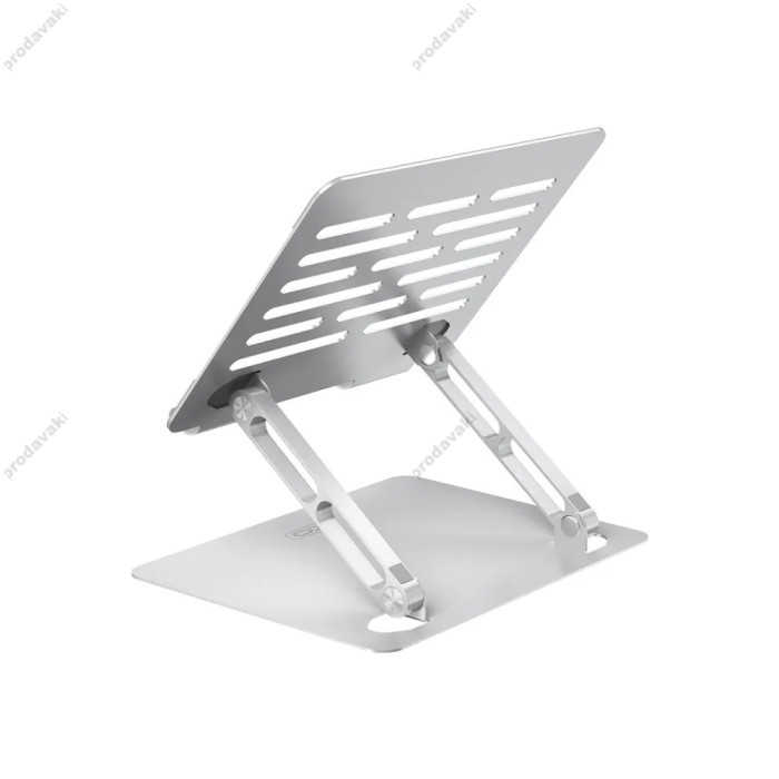Підставка для ноутбука та MacBook XO C152 Large Metal Laptop Holder Silver