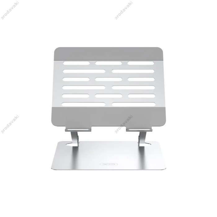 Підставка для ноутбука та MacBook XO C152 Large Metal Laptop Holder Silver