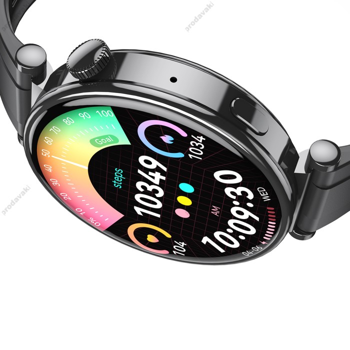 Смарт-годинник XO GT4 mini AMOLED Screen Smart Sports Talking Watch Black