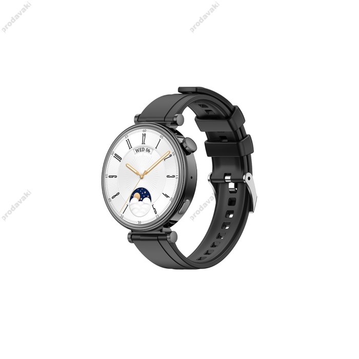Смарт-годинник XO GT4 mini AMOLED Screen Smart Sports Talking Watch Black