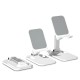 Настільний тримач XO C67 Aluminum alloy desktop holder for phone White