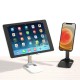 Настільний тримач XO C67 Aluminum alloy desktop holder for phone White