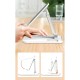 Настільний тримач XO C67 Aluminum alloy desktop holder for phone White