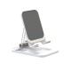 Настільний тримач XO C67 Aluminum alloy desktop holder for phone White