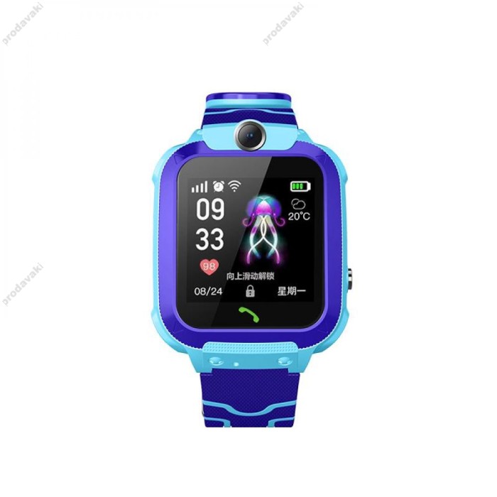 Дитячий смарт-годинник XO H100 Kids Smart Watch 2G Blue