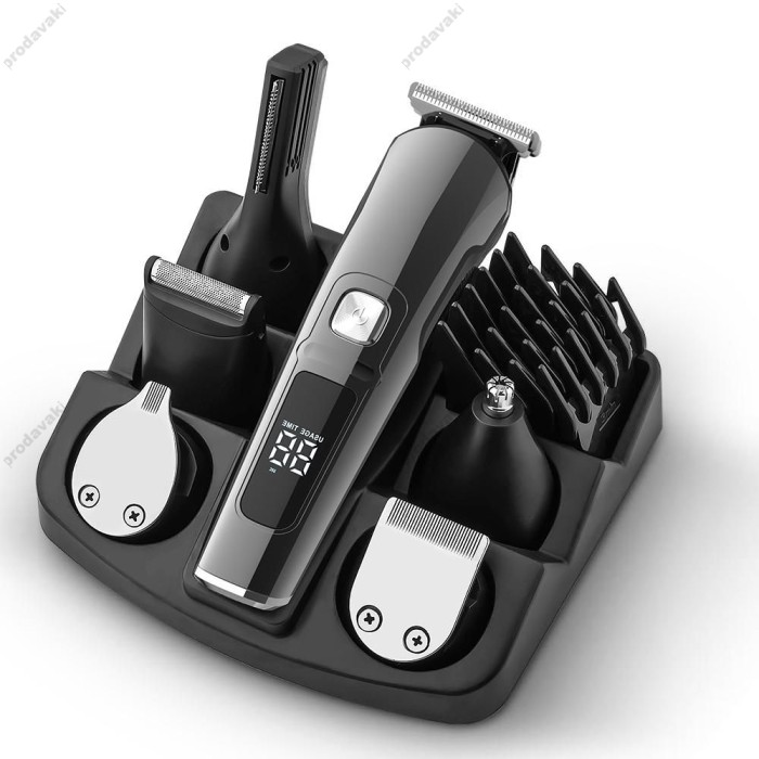 Машинка для стрижки волосся XO CF30 6in1 black