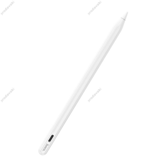 Стілус Stylus Pen HOCO GM112 Intelligent anti-lost active capacitive pen with digital display pad dedicat White
