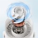 Портативний міні вентилятор CH WT-F87 White