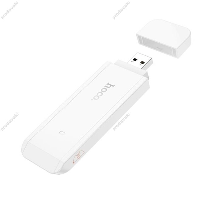 Роутер маршрутизатор 4G Hoco HI40 WiFi6 Portable 150Mbps White