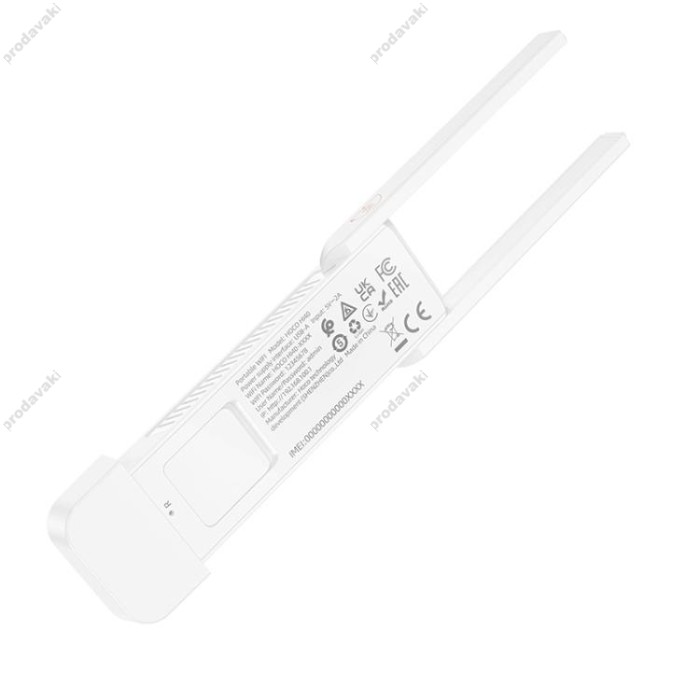 Роутер маршрутизатор 4G Hoco HI40 WiFi6 Portable 150Mbps White