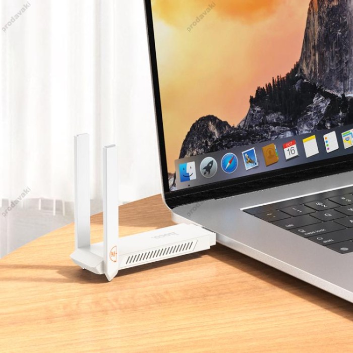 Роутер маршрутизатор 4G Hoco HI40 WiFi6 Portable 150Mbps White