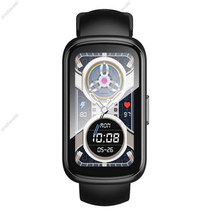 Смарт-годинник HOCO Y25 Screen IP68 Waterproof Smart Sports Watch black