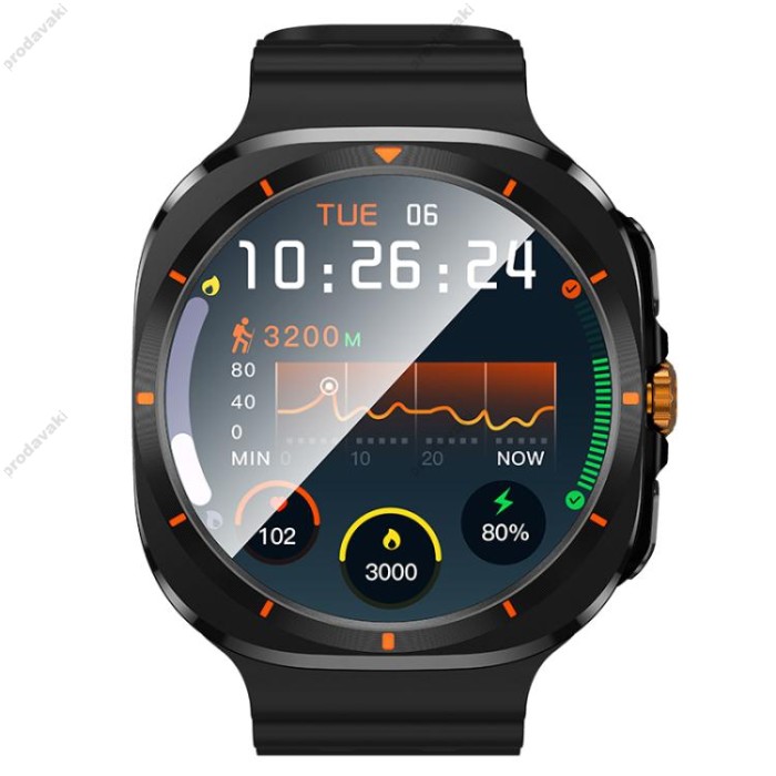 Смарт-годинник HOCO Y29 Screen Smart Sports Watch Call Version black