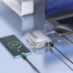 Повербанк портативний акумулятор Power Bank Hoco Q39 Eminente 22.5W 20000 mAh Silver