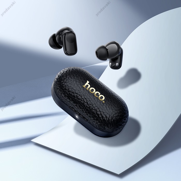 Бездротові Bluetooth навушники HOCO EQ19 Plus Duke V true wireless ANC+ENC BT 5.4 Black