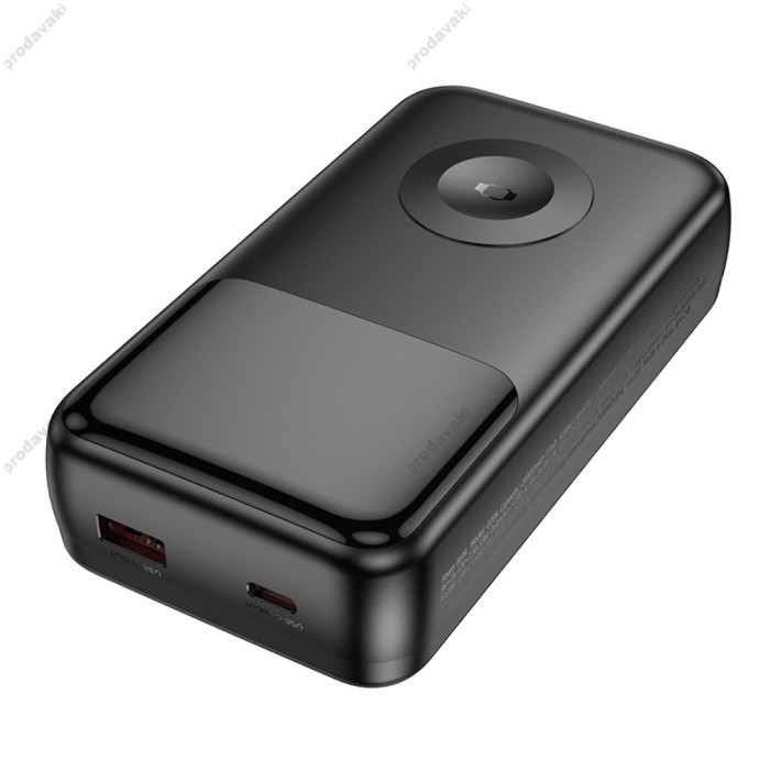 Повербанк портативний акумулятор Power bank Hoco Q28A Victory fully compatible 22.5W 20000 mAh Black
