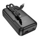 Повербанк портативний акумулятор Power bank Hoco Q28A Victory fully compatible 22.5W 20000 mAh Black