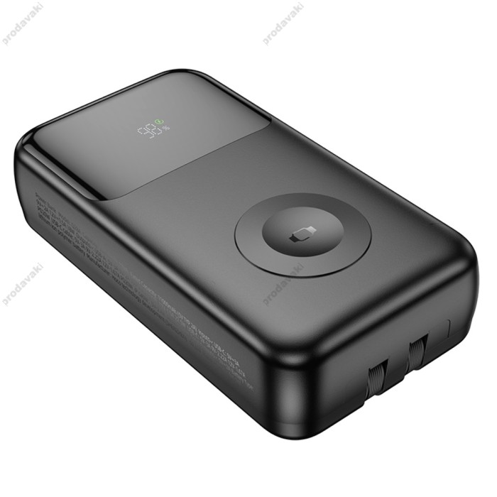 Повербанк портативний акумулятор Power bank Hoco Q28A Victory fully compatible 22.5W 20000 mAh Black