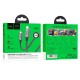 Кабель HOCO US05 USB4 HD high speed data cable Type-C to Type-C 100W 5A 1m Black