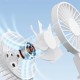 Портативний міні вентилятор CH WT-F58 White