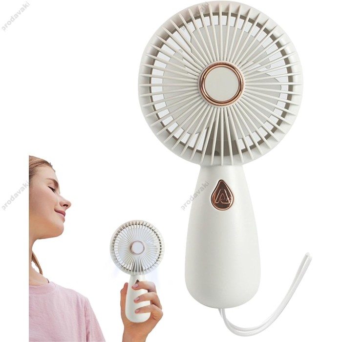 Портативний міні вентилятор CH ZB103 White