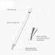 Стілус XO ST-06 Universal touch-sensitive Capacitor Pen Чорний