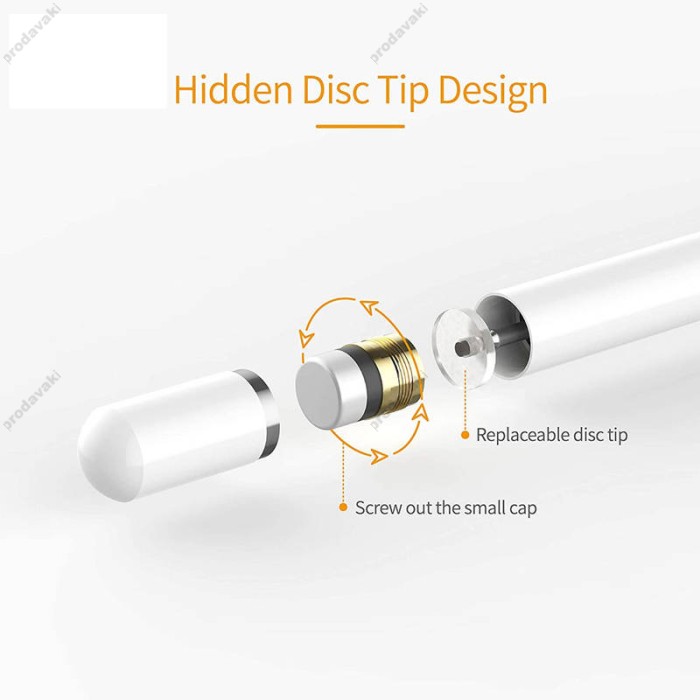 Стілус XO ST-06 Universal touch-sensitive Capacitor Pen Чорний