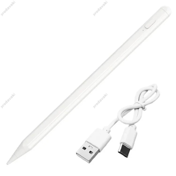 Стілус XO ST-04 upgraded universal magnetic capacitive pen Білий