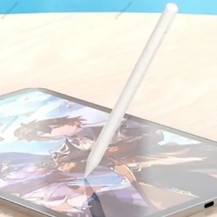 Стілус XO ST-04 upgraded universal magnetic capacitive pen Білий