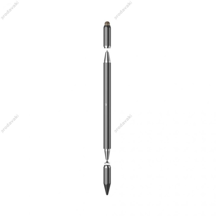 Стілус XO ST-07 3 in 1touch-sensitive Capacitor Pen Чорний