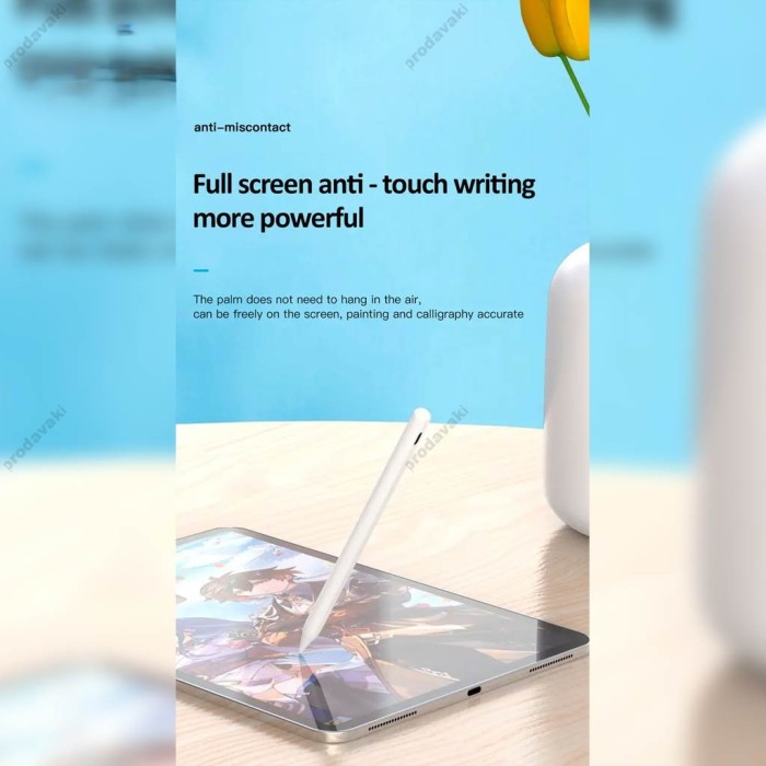 Стілус XO ST-03 Upgraded Ipad Special Anti Miscontact Magnetic Absorbing Capacitor Білий