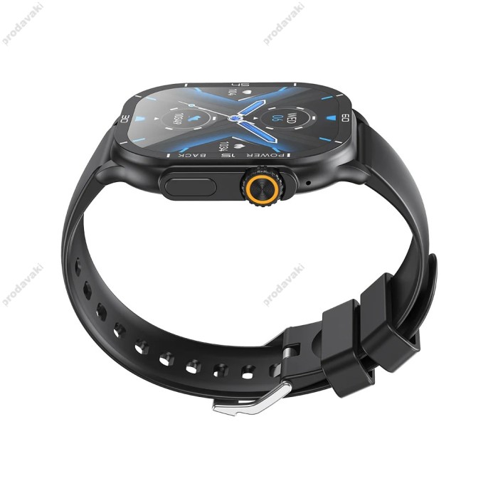 Смарт-годинник (Smart Watch) XO J12 AMOLED Screen Smart Sports Talking Watch Black