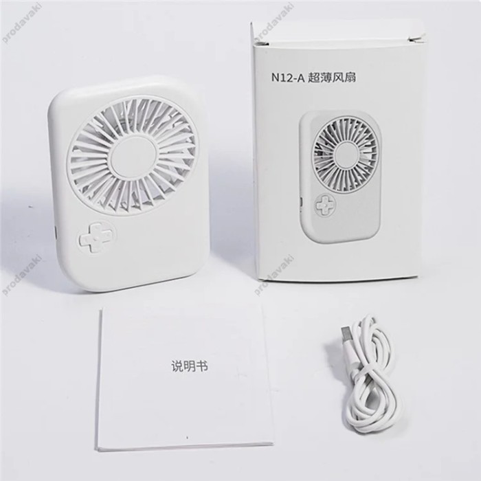 Портативний міні вентилятор CH N12-A White