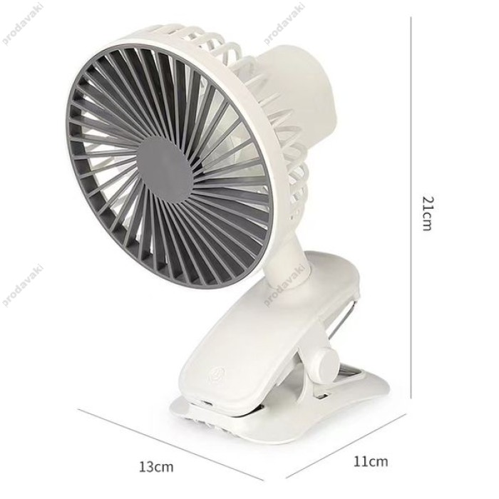 Портативний міні вентилятор CH MZL-31a White